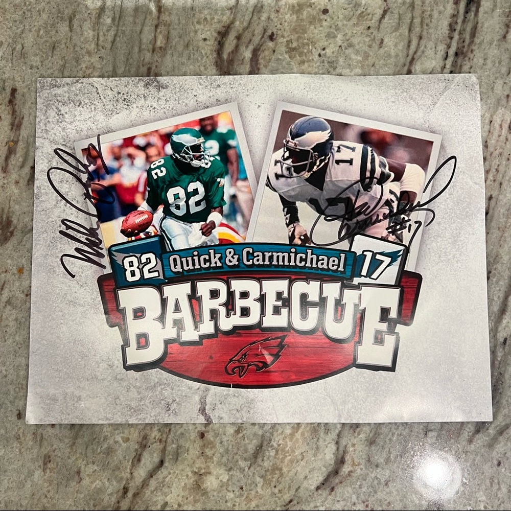 Autographed Quick & Carmichael